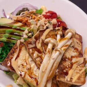 Grilled Tofu Poke