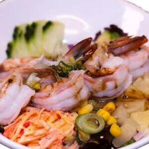 Wasabi Shrimp Poke